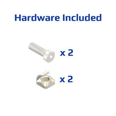 50-210-3SS MODULAR SOLUTIONS 120 GRAY NYLON PULL HANDLE<BR>STAINLESS STEEL HARDWARE 26MM X 137MM X 41MM